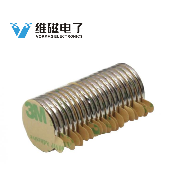 Adhesive Neodymium (NdFeB) Magnets D12*2MM